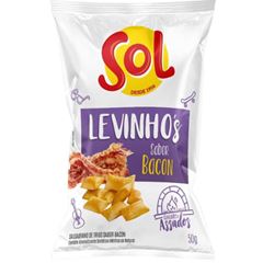 Salgadinho Sol Levinhos Bacon 50g