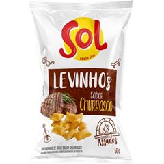 Salgadinho Sol Levinhos Churrasco 50g