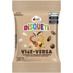 Disqueti Viceversa Chocolate Confeitado 18G