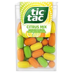 Tic Tac Citrus 14,5g Display com 14 unidades