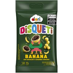 Disqueti Chocolate Banana Confeitado 60GR