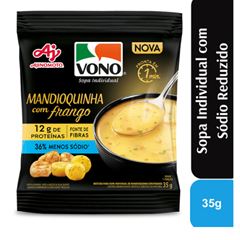 Sopa Vono Mandioquinha com Frango 35g