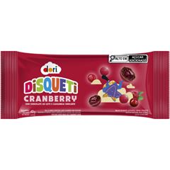 Disqueti Chocolate Cramberry Confeitado 40g