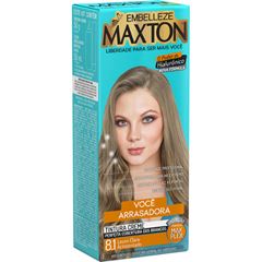 Maxton Tintura em Creme Louro Claro Acinzentado 8.1