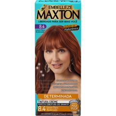 Maxton Tintura em Creme Louro Claro Acobreado 8.4