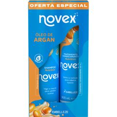 Novex kit de Shampoo e Condicionador Oleo de Argan 300ml