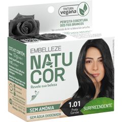 Natucor Tintura Suave Preto Carvao 1.01