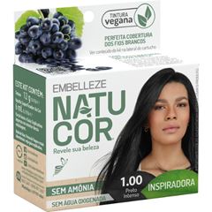 Natucor Tintura Suave Preto Intenso 1.00