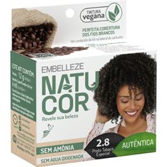 Natucor Tintura Suave Preto Tabaco Especial 2.8