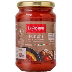MolhoTomate Italiano de Funghi Cogumelo La Pastina 320g