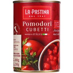 Tomate Cubetti Orgânico Italiano La Pastina 400g