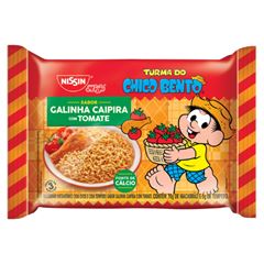 Nissin Lamen Turma da Monica Galinha Caipira com Tomate 75g