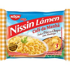 Nissin Lamen Pão na Chapa com Manteiga 85g