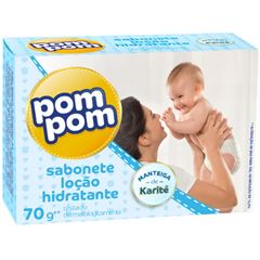 Sabonete Barra Pompom Hidratante 70gr