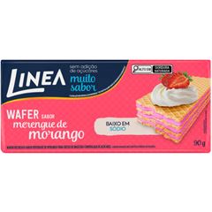 Wafer Linea Merengue de Morango 90g