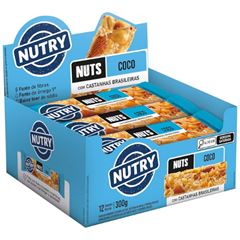 Barra de Cereal Nuts Nutry Coco 25g - Display com 12 unds