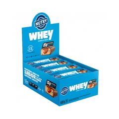 Barra de Proteina Nutry Whey Cookies Cream 50g - Display com 12 unds