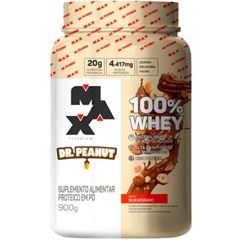 100% Whey Dr Peanut Buenissimo Pote com 900grs