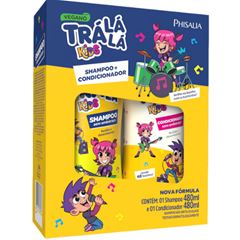 Kit Shampoo + Condicionador Tra Lá Lá Kids sem Embaraco 480ml