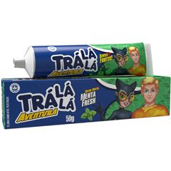 Creme Dental Trá Lá Lá Aventura Menta Fresh 50gr