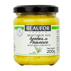 Mostarda Beaufor Herbes de Provence 200g