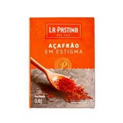 Açafrão em Pó Espanhol La Pastina Carmencita em Estigmas 0,375g