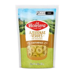 Azeitona Verde Fatiada La Violetera Sachê 80g