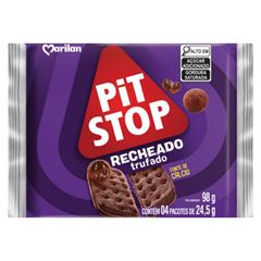 Biscoito Marilan Pit Stop Recheado Trufado 98G