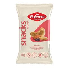 Snack Mix Natural Lavioletera 40g - Display com 10 und