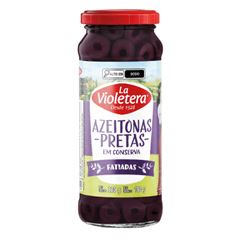 Azeitona Preta Fatiada LV Lavioletera Pote 160G