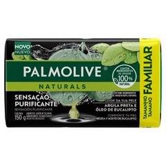 Sabonete Barra Palmolive Naturals Argila & Eucalipto 150g