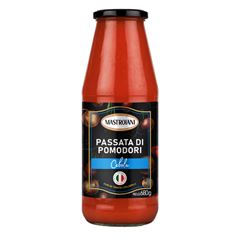 Passata Di Pomodori Rústica com Cebola Mastroiani 680g