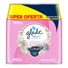 Glade Automatico Lembranças de Infância Oferta Especial Pack com 2 unidades 269ml