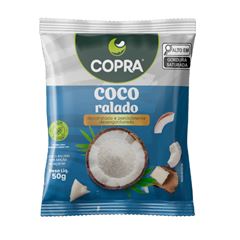 Coco Ralado Fino Puro sem Sacarose 50g