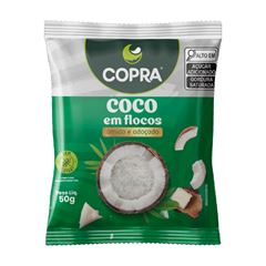 Coco Flocado Umido e Adoçado 50g