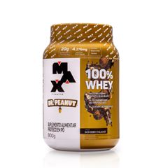 100% Whey Dr Peanut Bombom Italiano Pote com 900grs