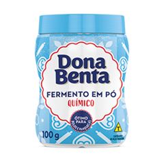 Fermento Dona Benta Tradicional Quimico Pó 100g