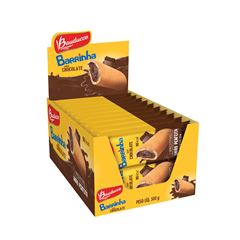 Barra de Biscoito Maxi Bauducco Chocolate 25g - Dispaly com 20 unidades