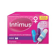 Absorvente Intimus Interno Mini com 8 und