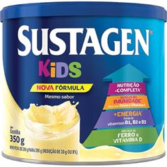 Complemento Alimentar Sustagen Kids Sabor Baunilha Lata 350g