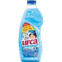 Amaciante Urca Brisa Azul Leve 2l Pague 1,8 litros