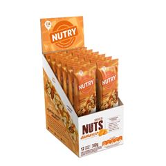 Barra Nuts Nutry Damasco 30g - Display com 12 und