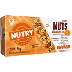 Barra Nuts Nutry Damasco 30g com 2 und