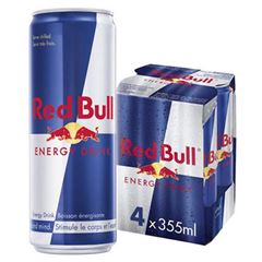Energético Red Bull Energy Drink Pack com 4 Latas de 355ml